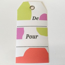 étiquette cadeau